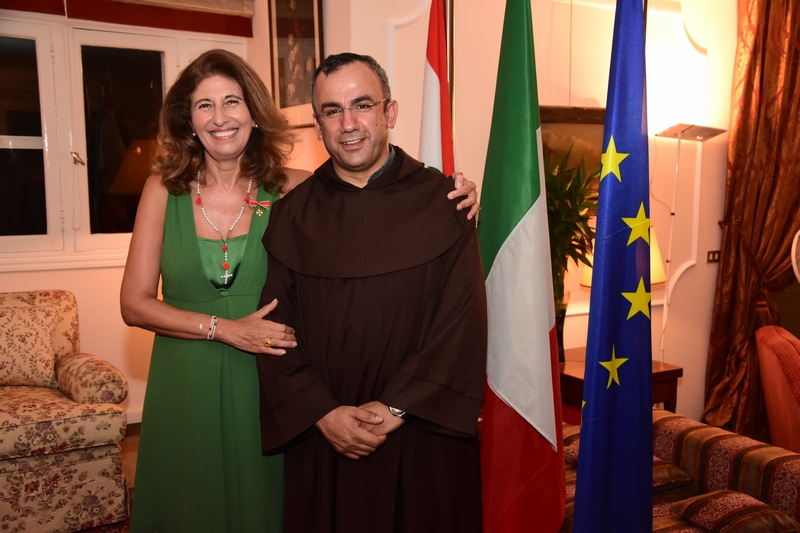 Order of the Star of Italy to Mrs. Marie Semaan